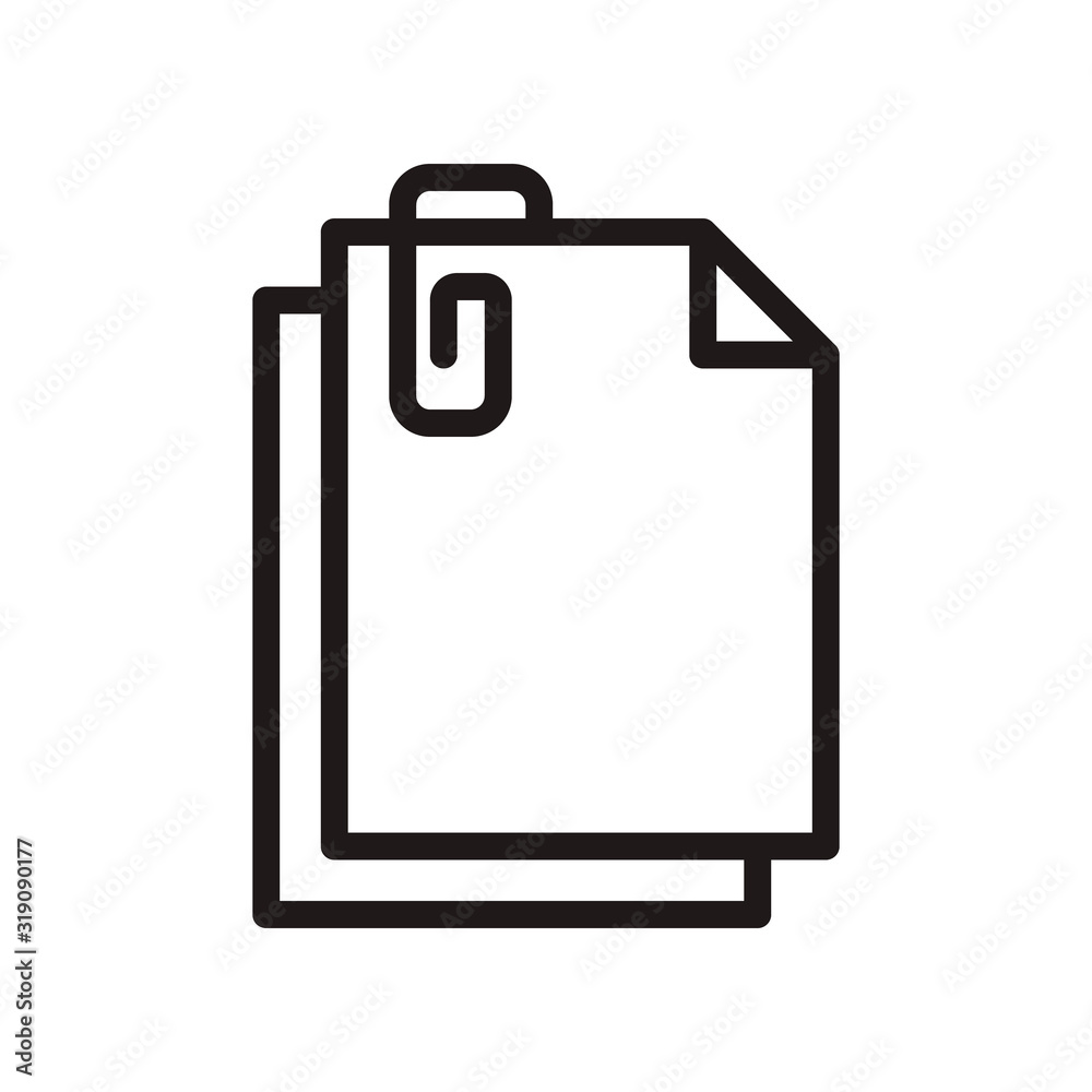 file attachment icon in trendy outline style design. Vector graphic illustration. paper clip, attached file icon for website design, logo, and ui. Editable vector stroke. Pixel perfect. EPS 10. file attachment icon in trendy outline style design. Vector graphic illustration. paper clip, attached file icon for website design, logo, and ui. Editable vector stroke. Pixel perfect. EPS 10.