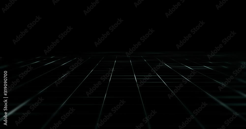4k Vivid Color Particle Animation Background