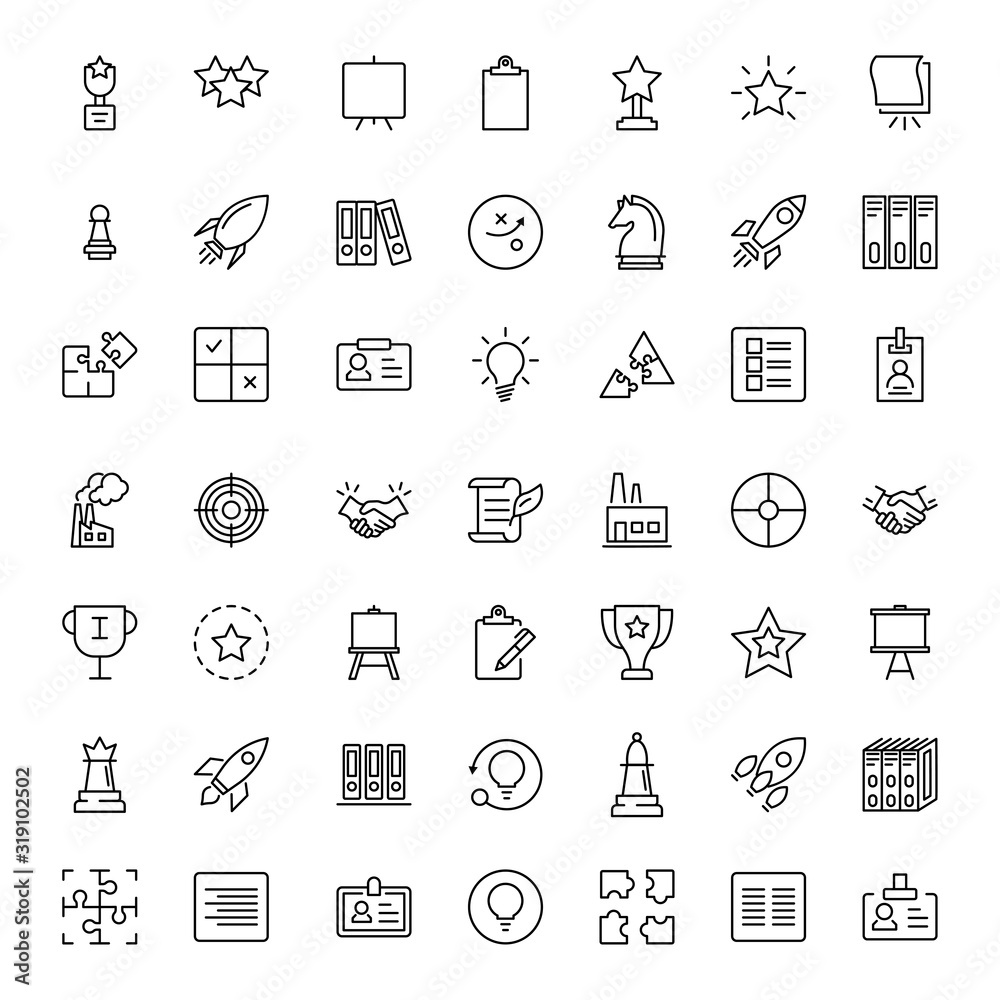 Business icon set Business icon set