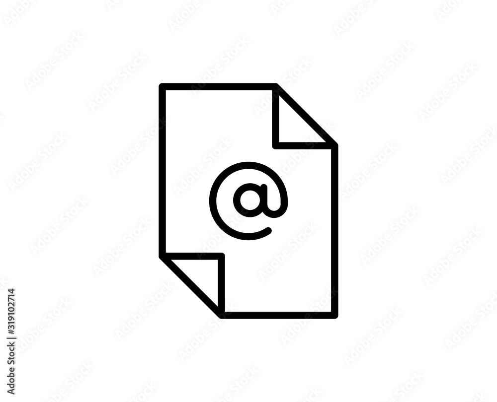 E-mail line icon E-mail line icon