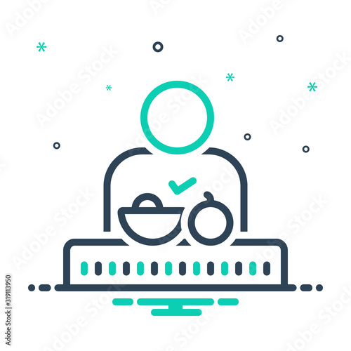 mix icon for adequate