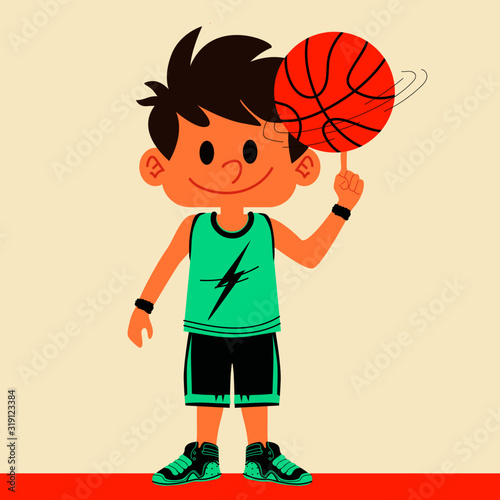 basquetbolista joven baloncesto