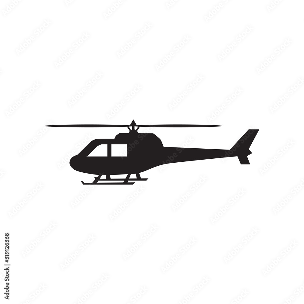 Helicopter icon logo design vector template Helicopter icon logo design vector template
