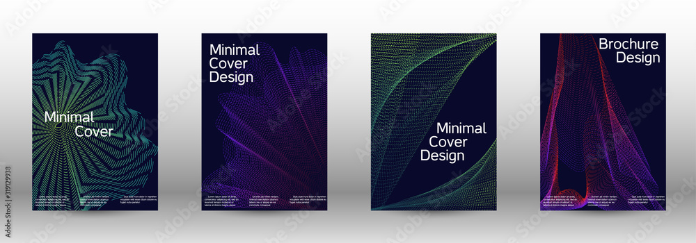 Cover design template set Cover design template set