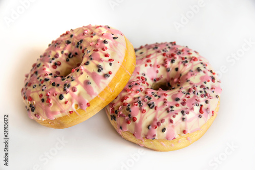 Delicious donut dessert