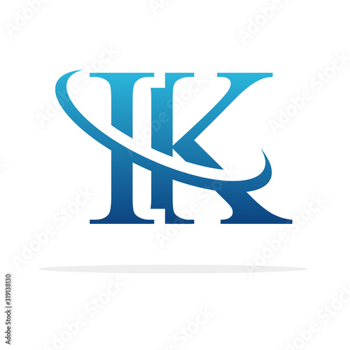 Creative IK logo icon design