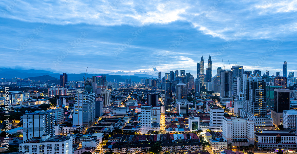 Fototapeta premium city at night