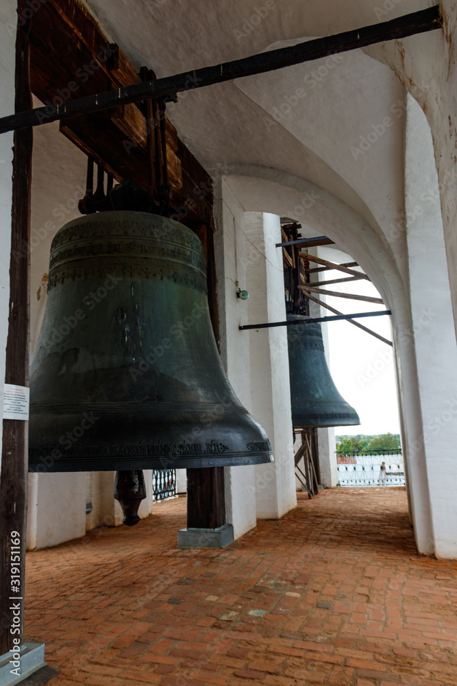 Close-up of orthodox church bell