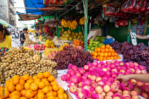 セブ島　市場の果物