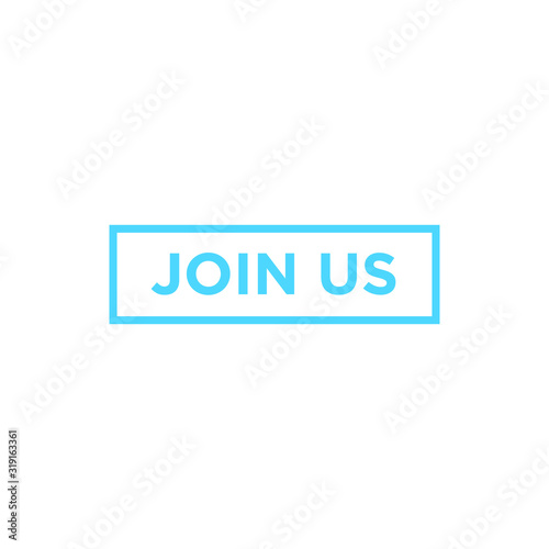 Join Us Icon design. vector illustration