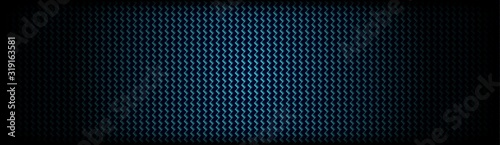 abstract dark blue carbon fiber texture pattern background