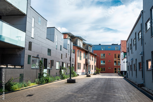 Modern residential buildings in Malmo, Sweden © jordi2r