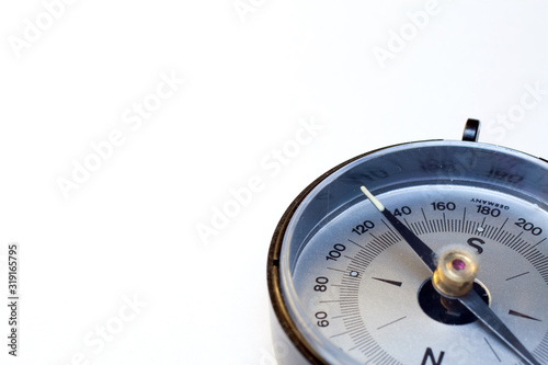 Compass isolated on white background