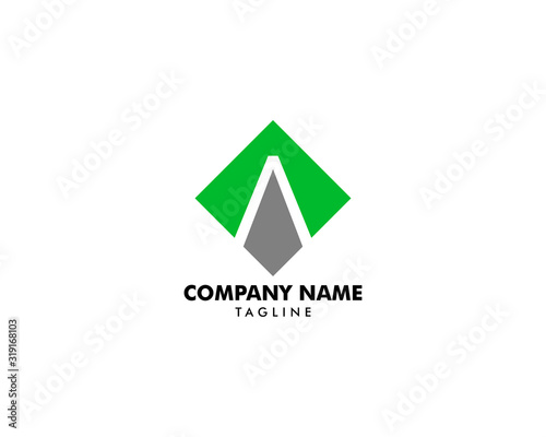 Free Download Initial Letter A Logo Template Design - GFXLoad