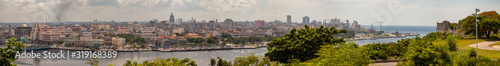 Panoramic photo of Havana Cuba