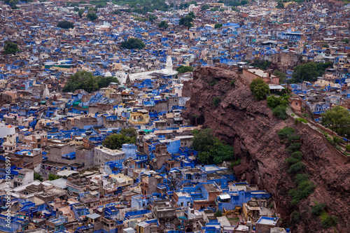 Blue city in india