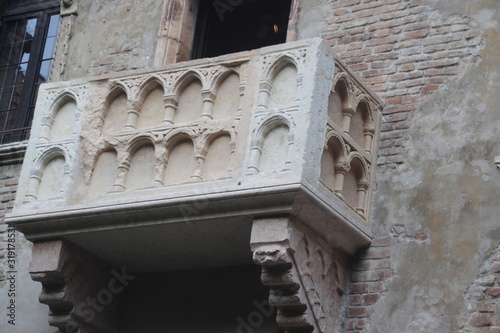 Juliet's balcony Verona Italy
