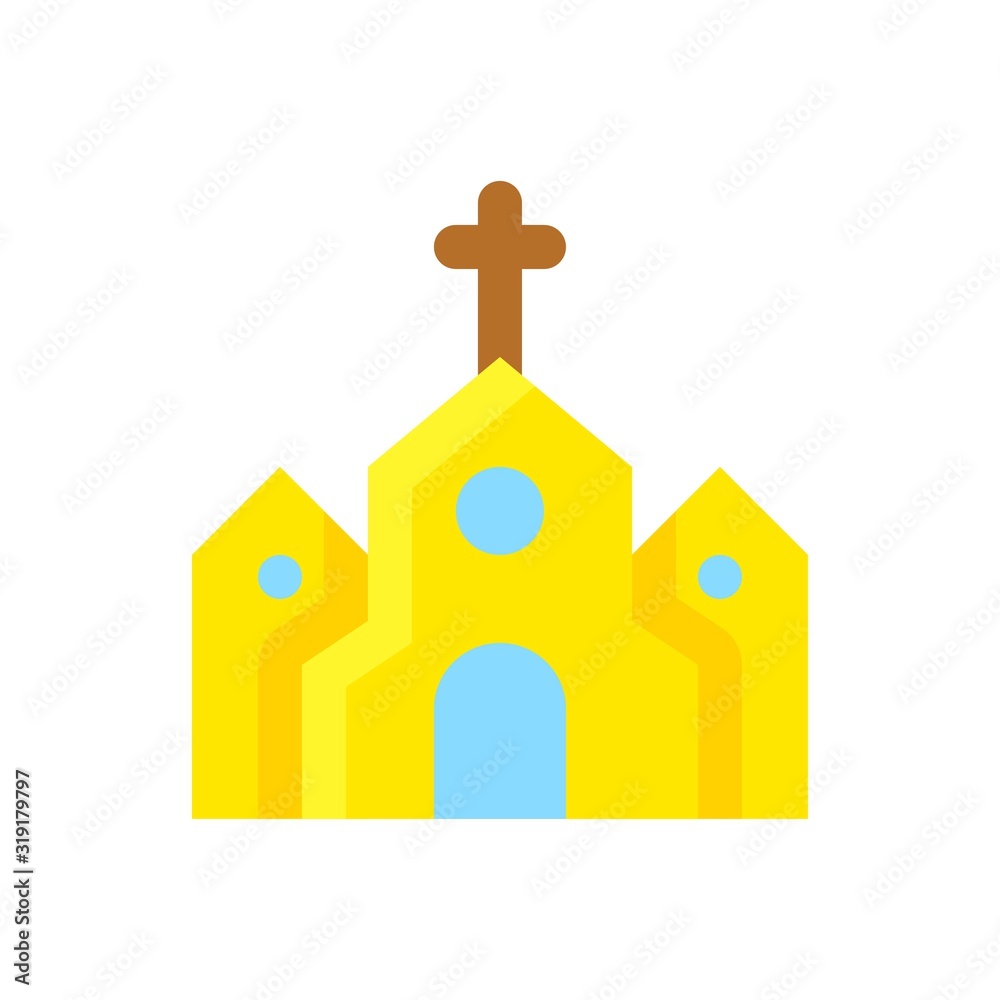 love and wedding related church building vectors in flat design, love and wedding related church building vectors in flat design,