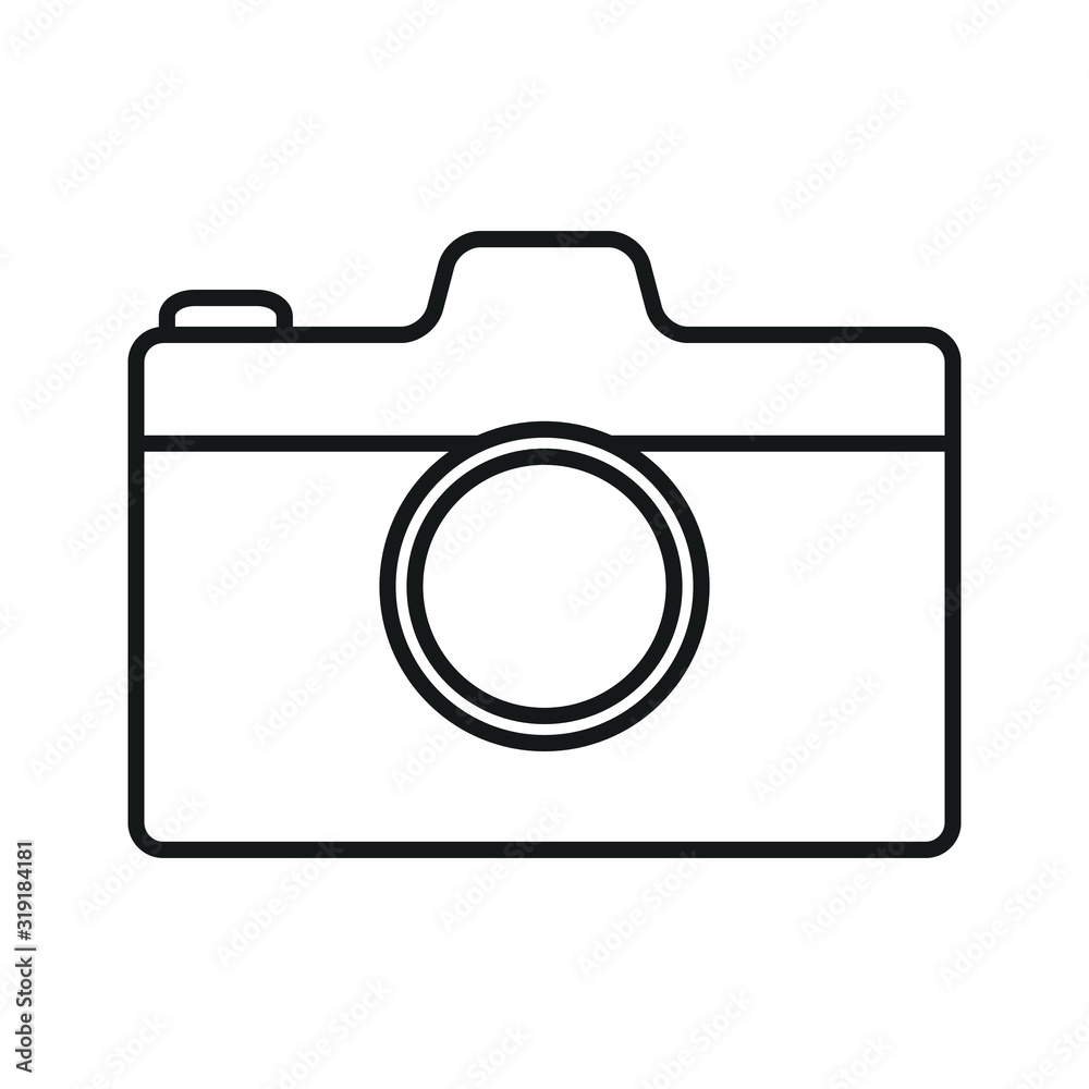 illustration vector graphic of camera icon, fit for icon, symbol, logo, illustration, etc. illustration vector graphic of camera icon, fit for icon, symbol, logo, illustration, etc.