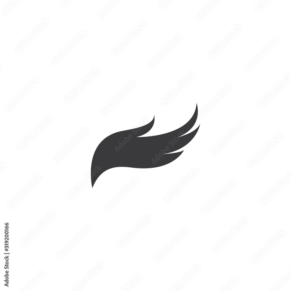 Wing logo and symbol Wing logo and symbol