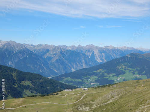Berglandschaft in Österreich Alpen im Sommer