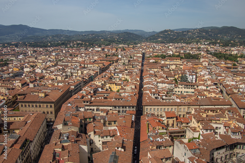 Obraz premium Panorama of Florence, Tuscany, Italy