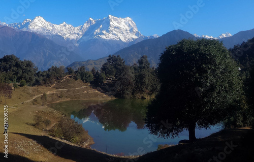 lake in mountains