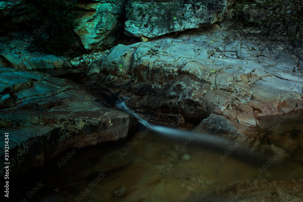 Fototapeta CASCADA, EFECTO SEDA