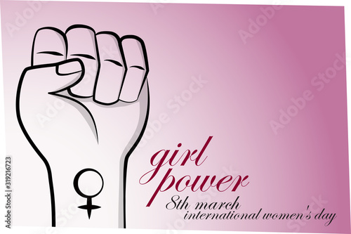 girl power fist