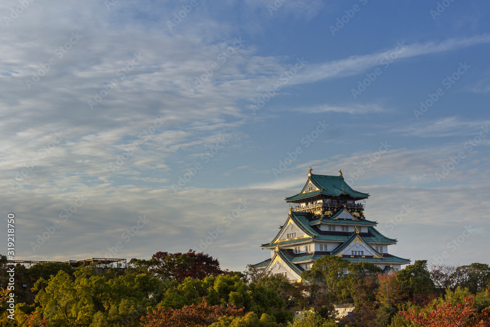 Osaka Castle, one of Japan most famous landmarks, built in 1583 played a major role in the unification of Japan by that time. Osaka Castle, one of Japan most famous landmarks, built in 1583 played a major role in the unification of Japan by that time.