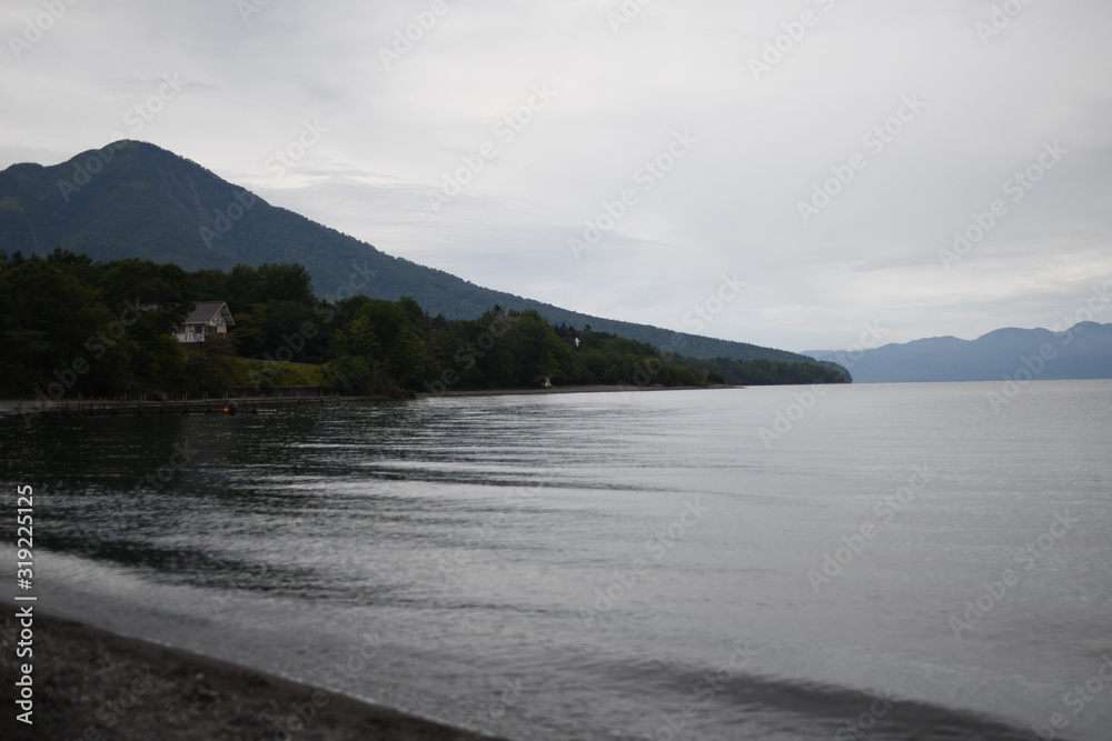 Fototapeta premium 支笏湖2.