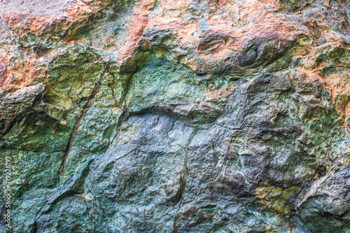 Amazind multicolored texture of natural rock stone