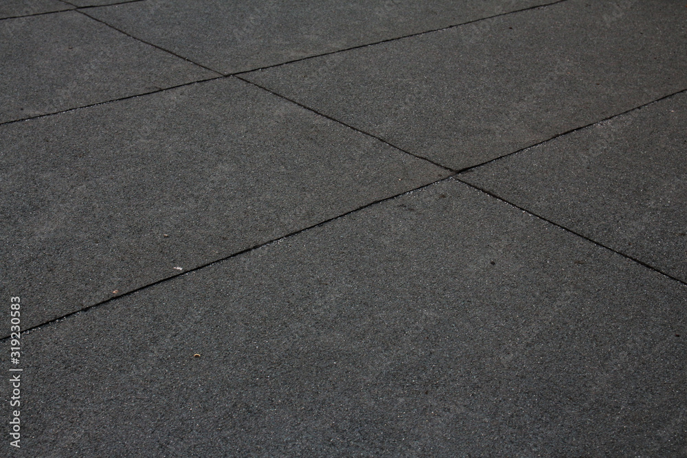 Fototapeta premium Diagonal floor tiles