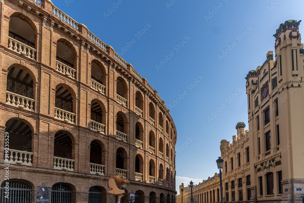 Valencia, spagna, architettura, chiese, città vecchia, mercato