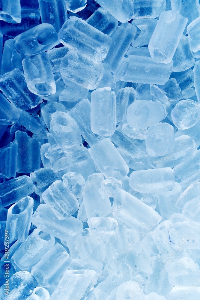 lots of ice for blue background lots of ice for blue background