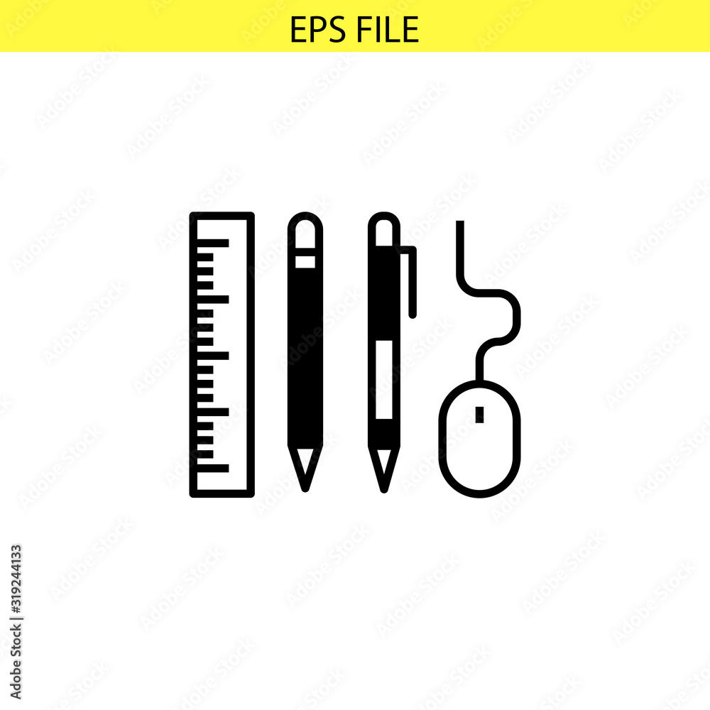 Education power tools icon. EPS file Education power tools icon. EPS file