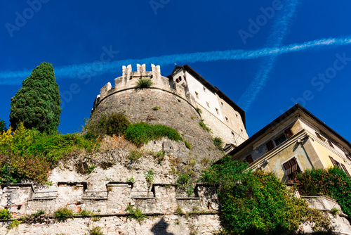 Tower of castle in Rovereto, Italy