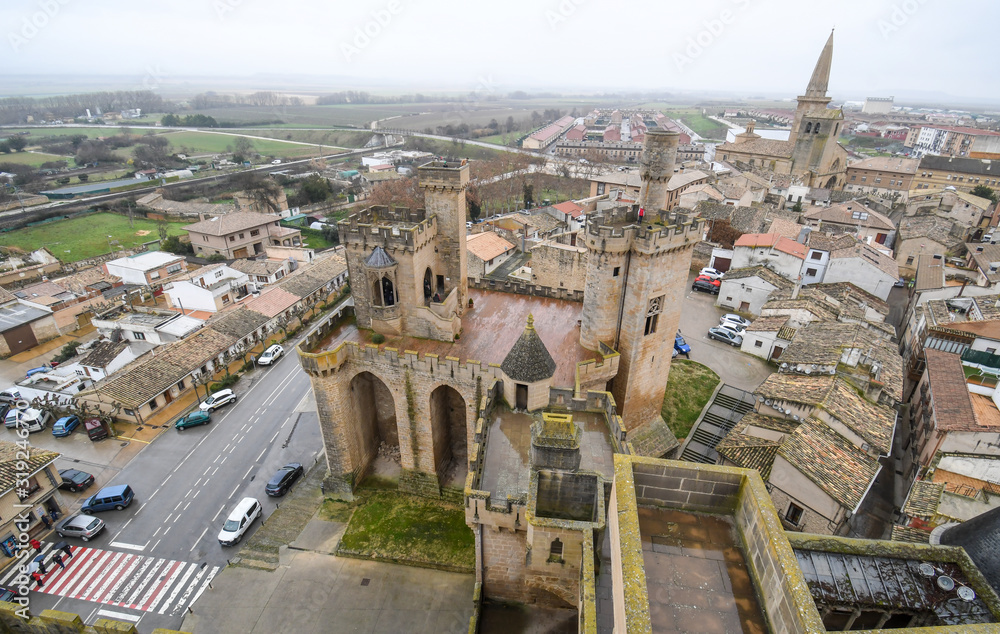 Obraz premium Olite Castle in Navarra