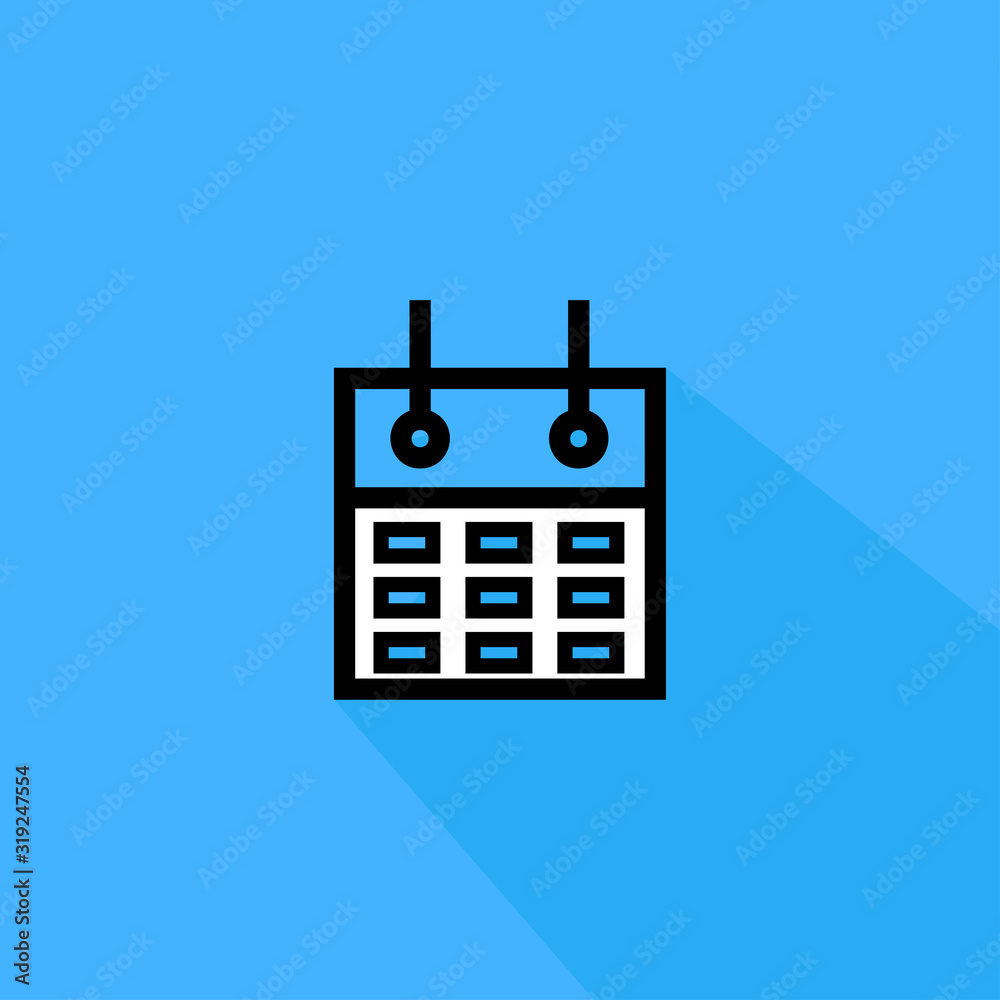 calendar liner fill vector icon - ui icon vector calendar liner fill vector icon - ui icon vector