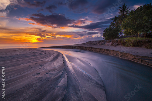 sunset on the Beach