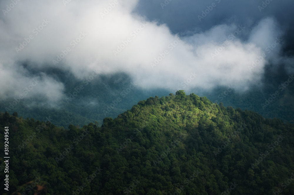 clouds in the Hill sky 