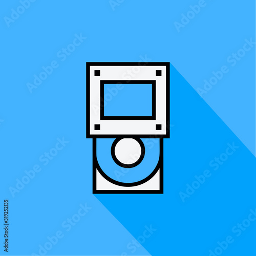 cd rom liner fill vector icon - ui icon vector