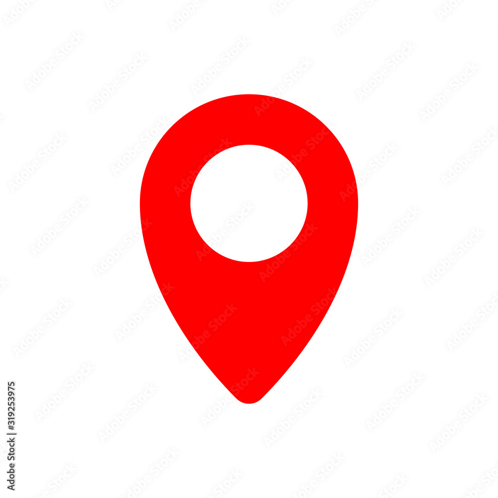 Place icon vector. Pin icon vector. Location icon. Map pointer Place icon vector. Pin icon vector. Location icon. Map pointer