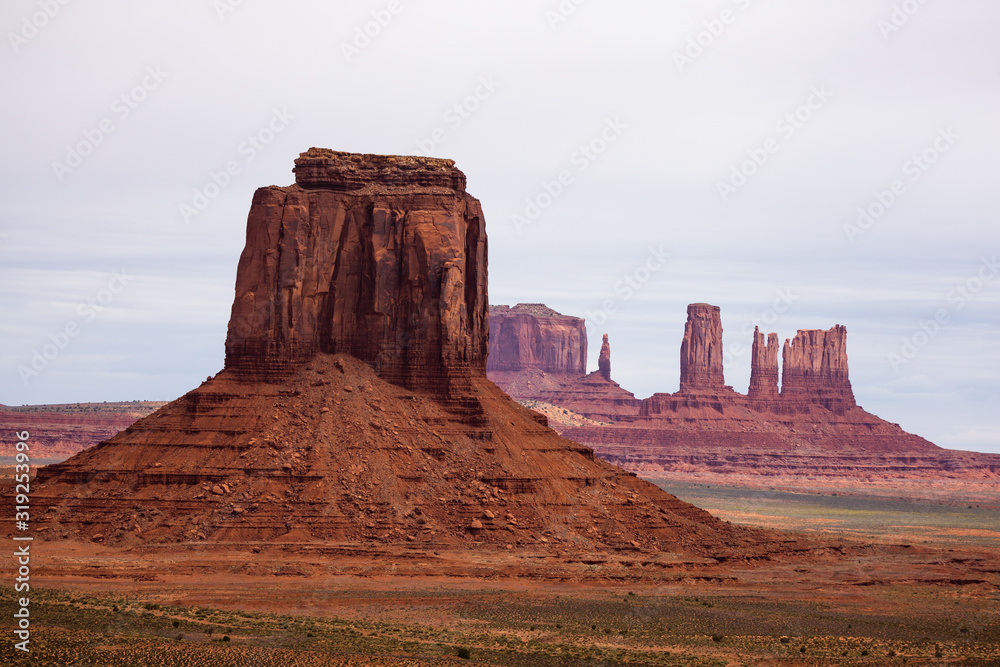 Incredible formations in Monument Valley Incredible formations in Monument Valley