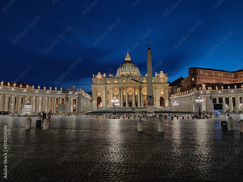 st peters cathedral in rome italy