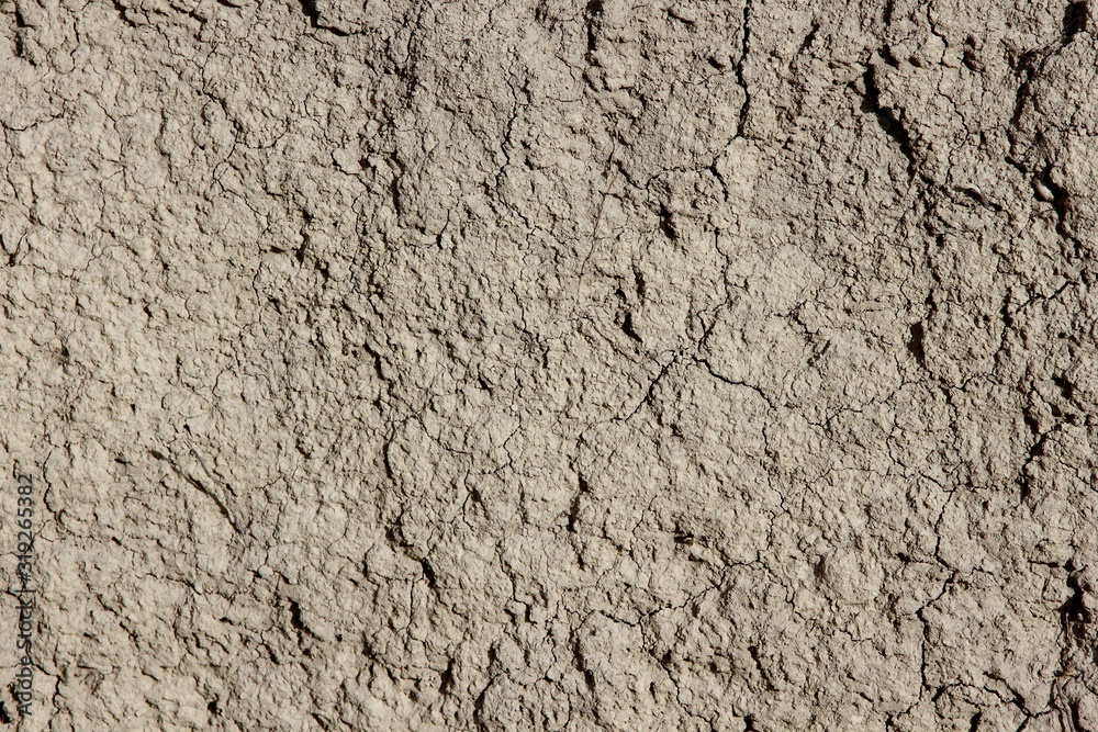 Texture of cracked dry ground Texture of cracked dry ground