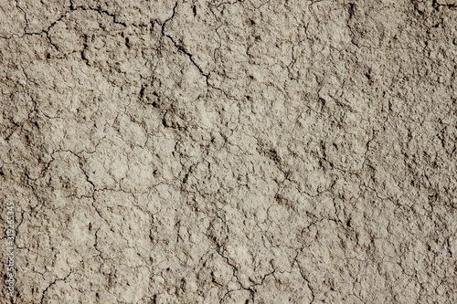 Texture of cracked dry ground © Zakharov Vitaly
