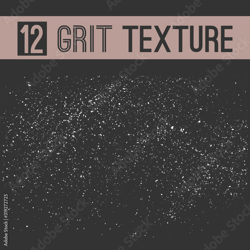 Grit vector texture. Abstract gritty subtle element.