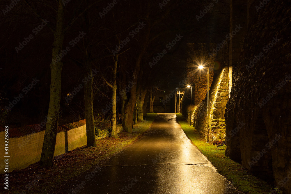 Road by Town Wall in Visby, Gotland