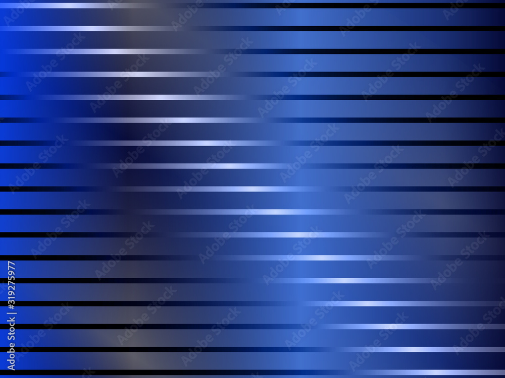 Geometric gradient lines on a blue background. Transparent mesh of lines.